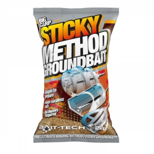 Krmivo Bait-tech Big Carp Sticky Method Groundbait 2kg