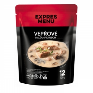 Expres Menu Bravčové na šampiónoch - 2 porcie