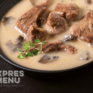Expres Menu Hovädzí Stroganov - 2 porcie