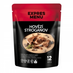 Expres Menu Hovädzí Stroganov - 2 porcie