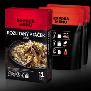 Expres Menu KM Rozlietaný vtáčik s ryžou