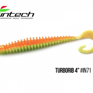 Gumená nástraha Intech Turborib 4