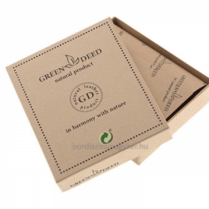 Kožená peňaženka Green Deed Šťuka - hnedá
