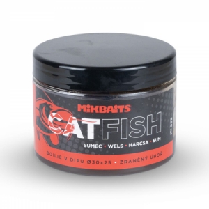 Boilies v dipe Mikbaits Catfish 30 x 25mm
