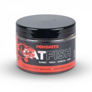 Boilies v dipe Mikbaits Catfish 50 x 30mm