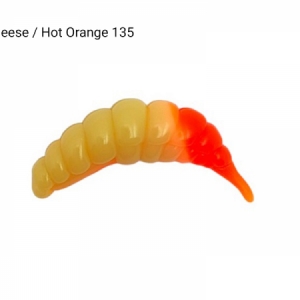 Larva FishUP Ozi 3cm - dvojfarebná, syr