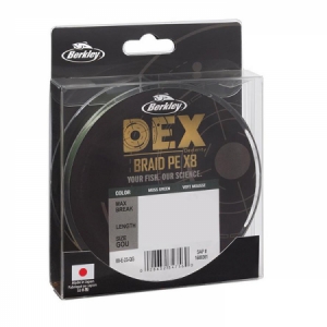 Šnúra Berkley DEX Braid PE X8 150m - zelená