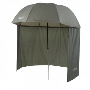 Dáždnik s bočnicou Mivardi Umbrella Green PVC 2,5m