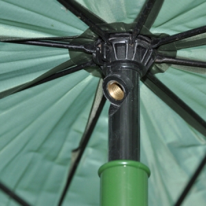 Dáždnik s bočnicou Mivardi Umbrella Green PVC 2,5m