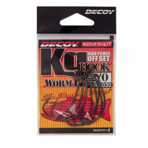 Offsetový háčik Decoy Worm 17 kg Hook