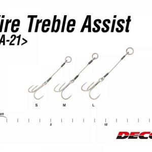 Prídavný náväzec na dravce Decoy Wire Treble Assist WA-21