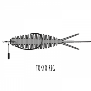 Libra Lures Turbo Worm Mini 35 - cesnak