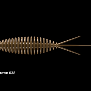 Libra Lures Turbo Worm Mini 35 - krill
