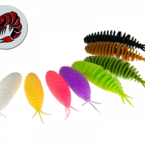 Libra Lures Turbo Worm Mini 35 - krill