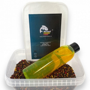 Pelety + booster Method Feeder Fans Premium Pellet Mix Set Fluo
