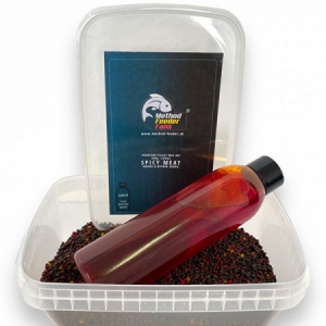 Pelety + booster Method Feeder Fans Premium Pellet Mix Set Fluo