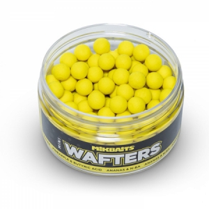 Neutrálne vyvážené fluo boilies Mikbaits Mini Wafters 8mm
