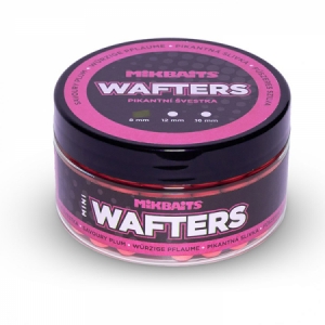 Neutrálne vyvážené fluo boilies Mikbaits Mini Wafters 8mm