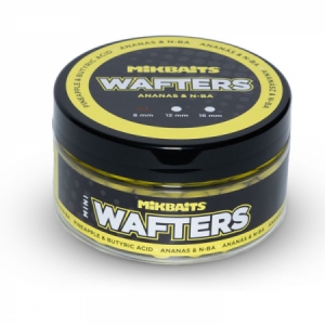 Neutrálne vyvážené fluo boilies Mikbaits Mini Wafters 8mm