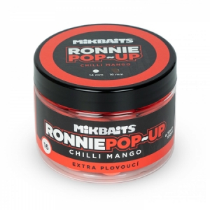 Extra plávajúce fluo boilies Mikbaits Ronnie Pop-up 16mm