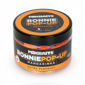 Extra plávajúce fluo boilies Mikbaits Ronnie Pop-up 16mm