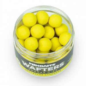 Neutrálne vyvážené fluo boilies Mikbaits Wafters 16mm