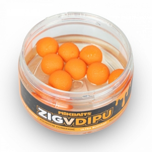Ultra plávajúce fluo boilies Mikbaits Zig v dipe 15mm