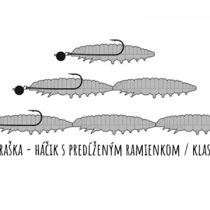 Libra Lures Larva Multi 5x25 - syr