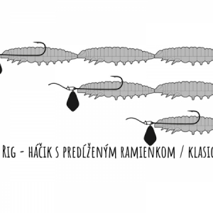Libra Lures Larva Multi 5x25 - syr