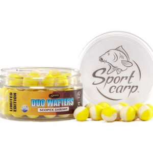 Neutrálne vyvážené boilies Sportcarp Duo Wafters 11mm