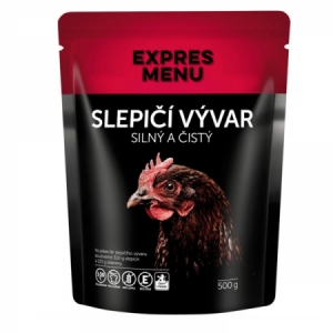 Expres Menu Silný a čistý slepačí vývar - 2 porcie