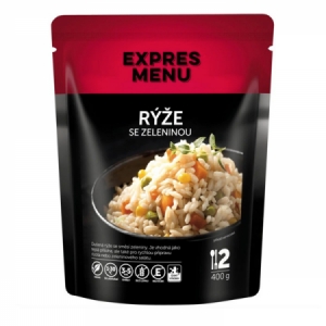 Expres Menu Ryža so zeleninou - 2 porcie