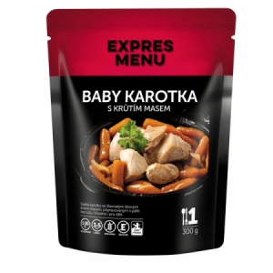 Expres Menu Baby karotka s morčacím mäsom