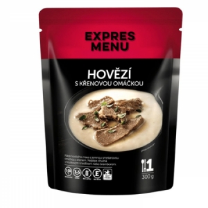 Expres Menu Hovädzie s chrenovou omáčkou
