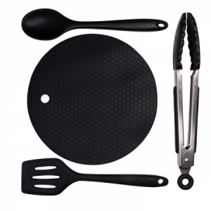 Sada silikónového náčinia s podložkou Giants Fishing Eazi Utensil Set