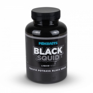 Tekutá potrava Mikbaits Black Squid 300ml