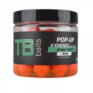 Plávajúce boilies TB Baits Pop Up v esencii + NHDC 16mm