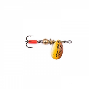 Mepps Aglia Fluo Micropigments Brown Trout