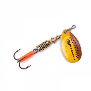 Mepps Aglia Fluo Micropigments Brown Trout