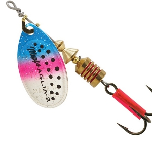 Mepps Aglia Fluo Micropigments Rainbo Trout