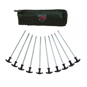 Stanové kolíky Ehmanns Hot Spot Long Steel Bivvy Pegs - dlhé