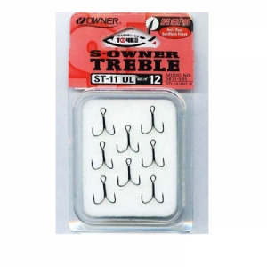 Trojháčik Owner Stinger Treble ST11-UL, 8ks