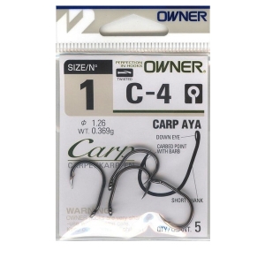 Háčik s očkom Owner C 4 Carp Aya 50924